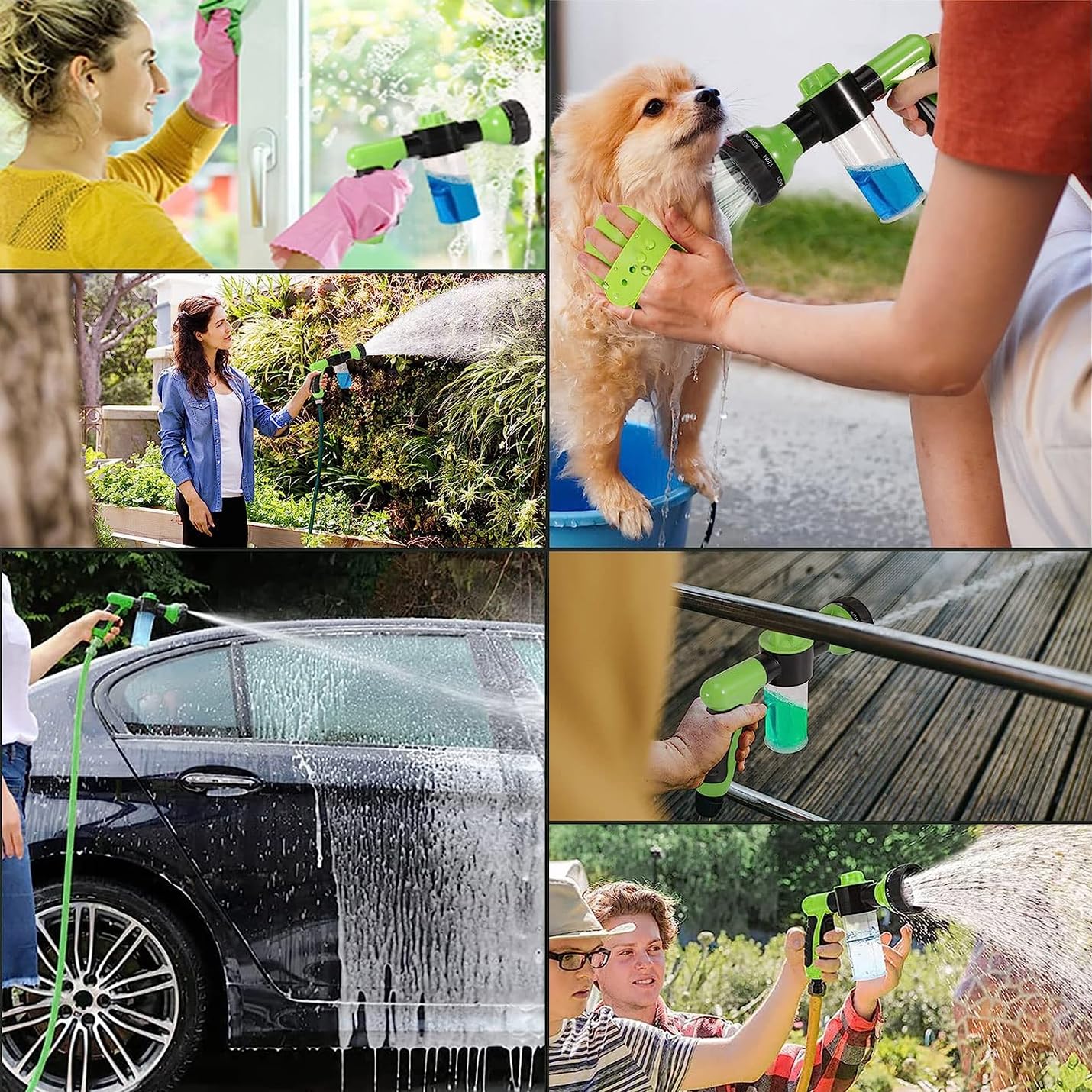 Outdoor Pet Spa Kit & Multi-use Sprayer